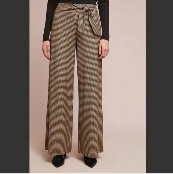 Anthropologie Cartonnier Houndstooth Pant - Picture 4 of 6